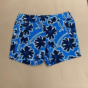 Floral stretch cotton shorts from J.Crew 5 in inseam